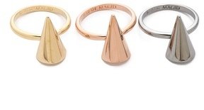 Magid Sarah Mini Metal Cone Rings