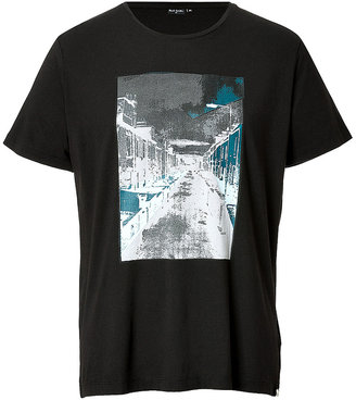 Paul Smith Cotton Blend Printed Street T-Shirt