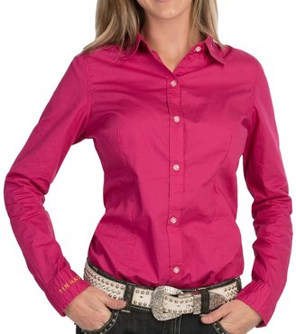 Tin Haul Solid Shirt - Button Front, Long Sleeve (For Women)