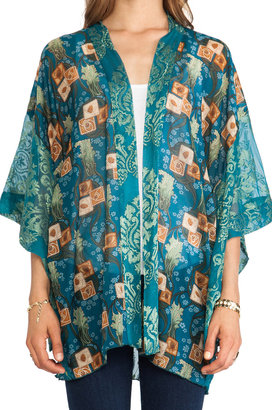 Anna Sui Windermere Print Kimono