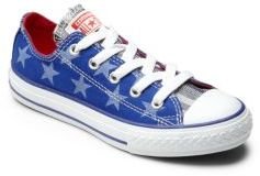 Converse Kid's Chuck Taylor All Star Chambray Stars Sneakers