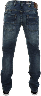 Armani Jeans J08 Regular Fit Jeans Blue