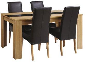 Joanna Table And 4 Rimini Chairs Package