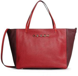 Valentino Garavani 14092 Official Store Scarlet And Red Shopping Bag