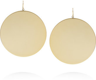 Saint Laurent Gold-plated earrings