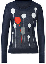 Sonia Rykiel Cashmere Pullover in Marine Fonce