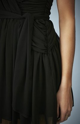 Topshop Kate Moss for One-Shoulder Chiffon Dress