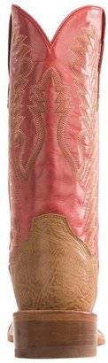 Dan Post Bender Cutter Cowboy Boots - Smooth Ostrich Vamp, Square Toe (For Men)