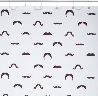 George Home Moustache Shower Curtain