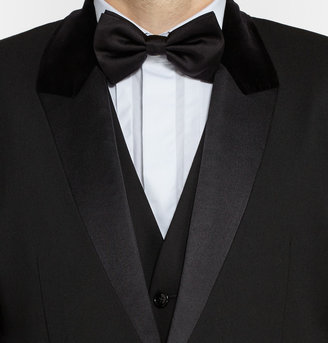 Dolce & Gabbana Black Three-Piece Wool-Blend Tuxedo