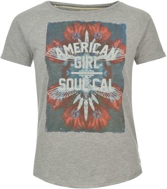Soul Cal SoulCal American Girl T Shirt Ladies
