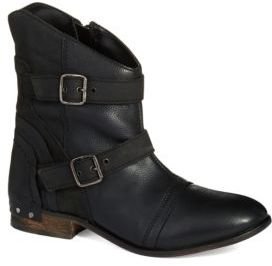 Naughty Monkey Short And Stout Leather Ankle Boots
