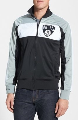 Mitchell & Ness 'Brooklyn Nets - Home Stand' Tailored Fit Track Jacket