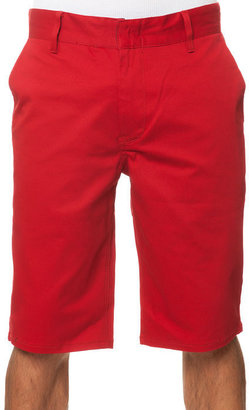 Altamont The Davis Slim Shorts in Red