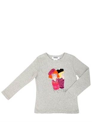 Rykiel Enfant - Embroidered Cotton T-Shirt