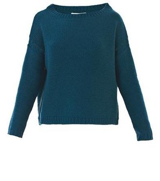 Elizabeth and James SWEATERS SIDE ZIP PULLOVER Teal