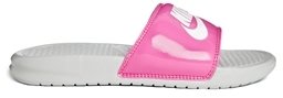 Nike Pink Benassi JDI Sliders - Pink