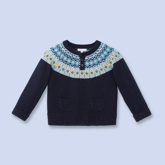 Jacadi Decorative two-button sweater