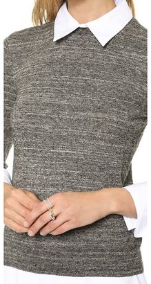 Alice + Olivia Fitted Collar Sweater