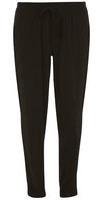 Dorothy Perkins Womens Black Joggers with Patch Pockets- Black