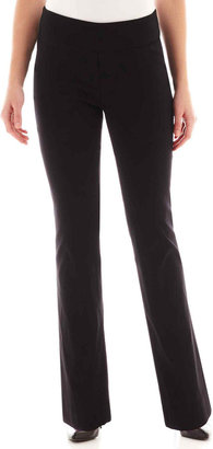 JCPenney Alyx Straight Leg Pull-On Pants - Petite