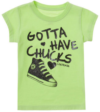 Converse Gotta Have Chucks T-Shirt (Toddler Girls)