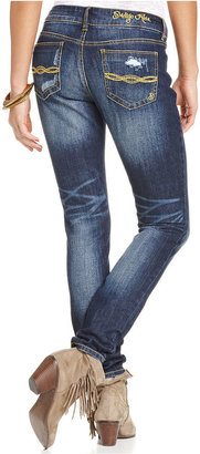 Indigo Rein Juniors' Destroyed Skinny Jeans