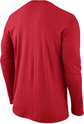 Nike Men's Long-Sleeve Georgia Bulldogs Logo T-Shirt