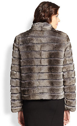 Armani Collezioni Rabbit Fur Jacket