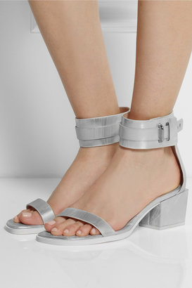 3.1 Phillip Lim Coco metallic-leather sandals