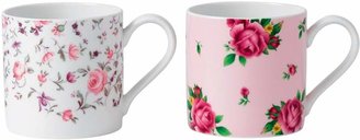 Royal Albert New country roses set of 2 mugs