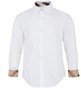 Burberry White Nova Turn Up Shirt
