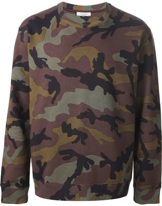 Valentino camouflage sweatshirt