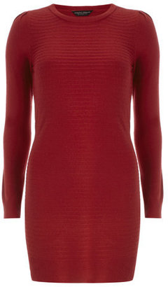 Dorothy Perkins Red ottoman knitted tunic