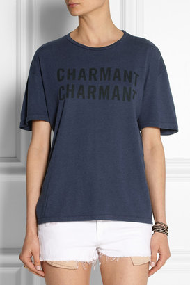 Clare V + Wear LACMA Charmant printed jersey T-shirt
