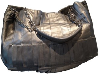 Elie Tahari Gold Leather Handbag