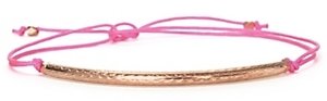 Vanessa Mooney Tie Me On Neon Bracelet: Hot Pink