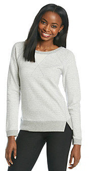Marc New York 1609 Marc New York Performance Loopy Terry Stripe Pullover