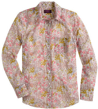 J.Crew Boy shirt in Liberty tiny poppydot floral