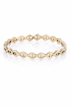 Low Luv x Erin Wasson by Erin Wasson Triangle Stack Bangle in Gold