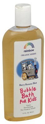 Leadoff Rainbow Research Organic Herbal Bubble Bath For Kids Berry Banana Blast - 12 fl oz