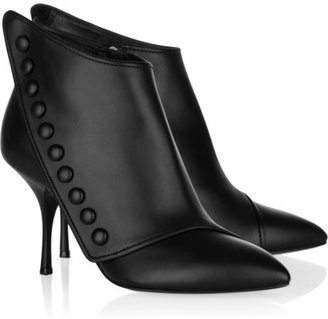 Giuseppe Zanotti Buttoned leather ankle boots