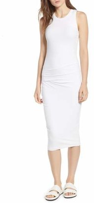 James Perse Skinny Ruched Tank Dress