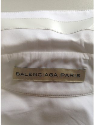 Balenciaga White Cotton Top