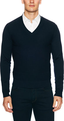 Z Zegna 2264 Wool V-Neck Sweater