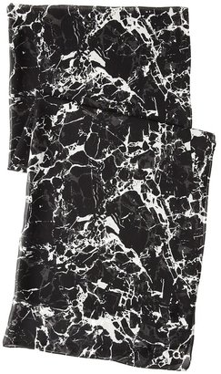 Calvin Klein Chiffon Printed Scarf - Marble
