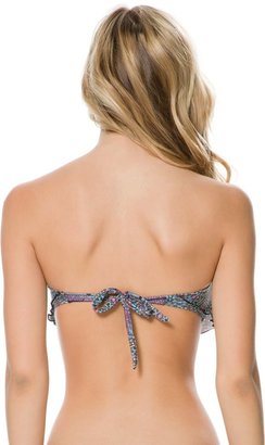 O'Neill Venice Beach Ruffle Bandeau Bikini Top
