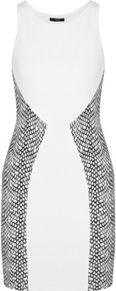 Tart Collections Shiloh snake-print stretch-jersey mini dress