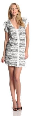 Corey Lynn Calter Women's Rebecca Ethnic Stripe Knit Dress