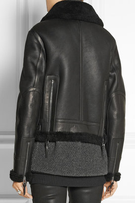 Belstaff Tilda shearling-lined leather jacket